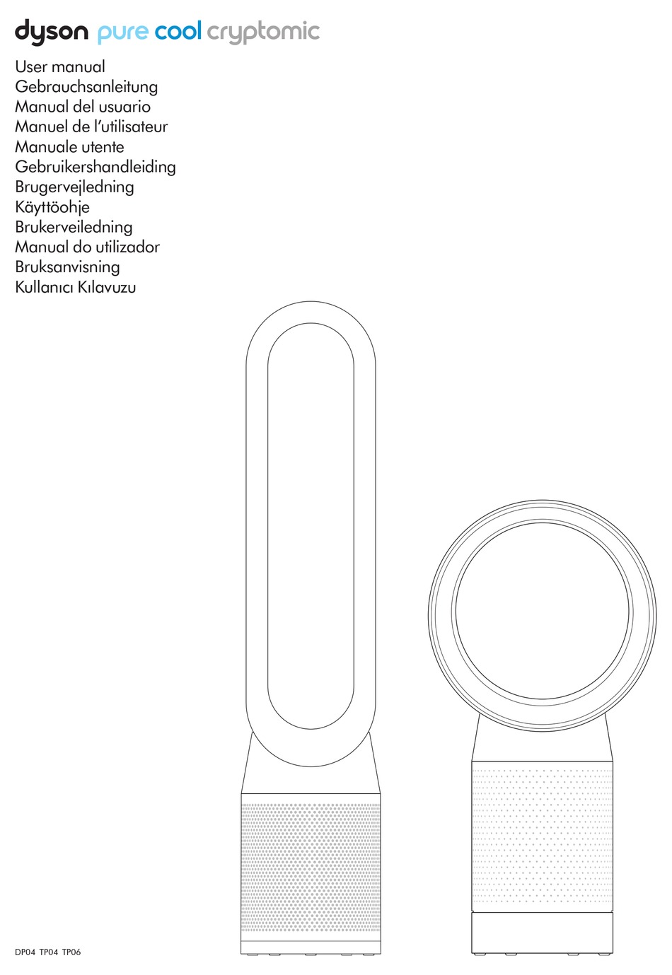 DYSON PURE COOL CRYPTOMIC DP04 USER MANUAL Pdf Download ManualsLib