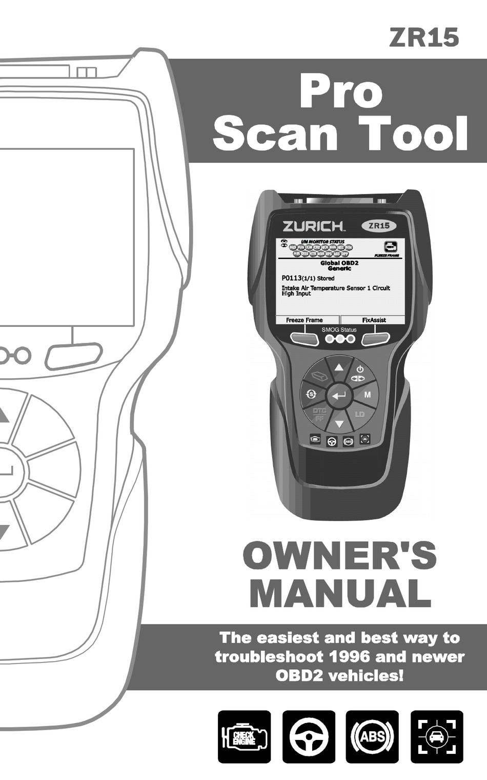 ZURICH ZR15 OWNER'S MANUAL Pdf Download | ManualsLib