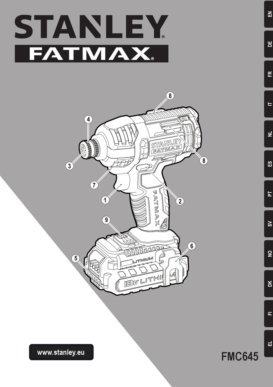 STANLEY FATMAX FMC645 ORIGINAL INSTRUCTIONS MANUAL Pdf Download