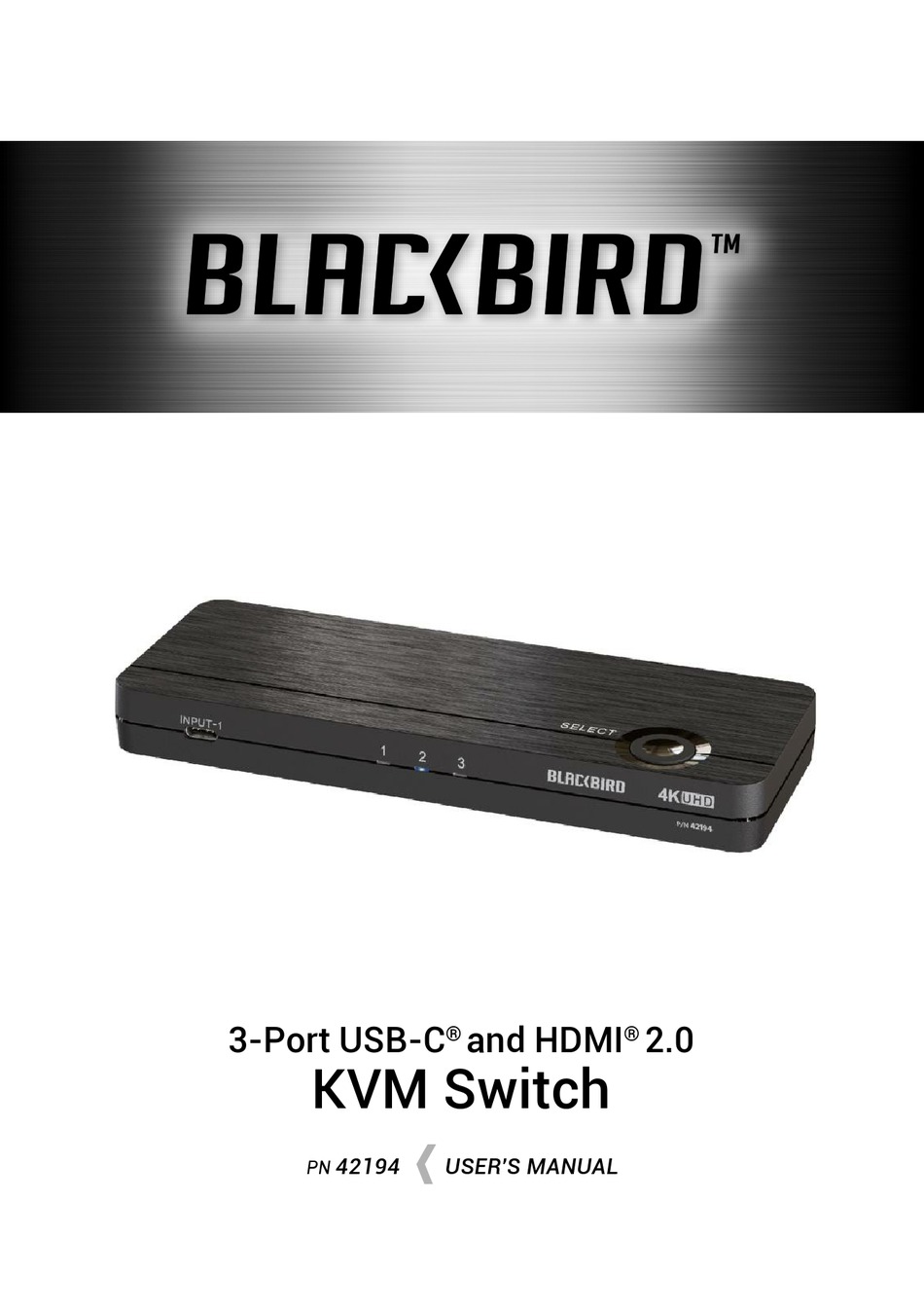 Blackbird 4k Drone Manual