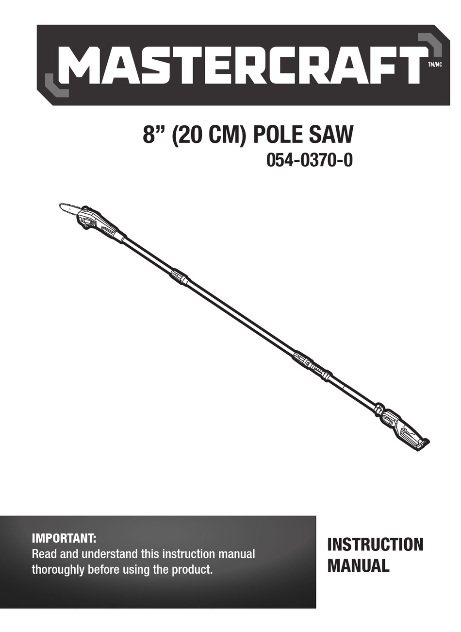 Mastercraft store pole saw