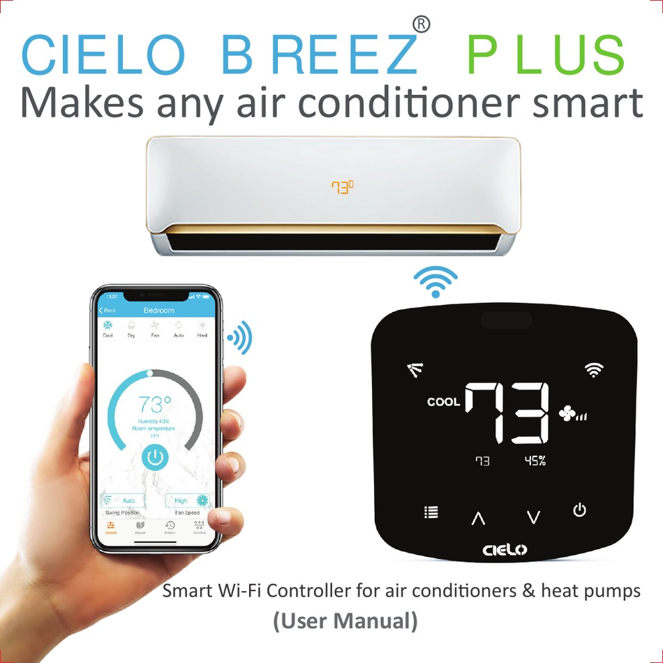 cielo breez plus installation