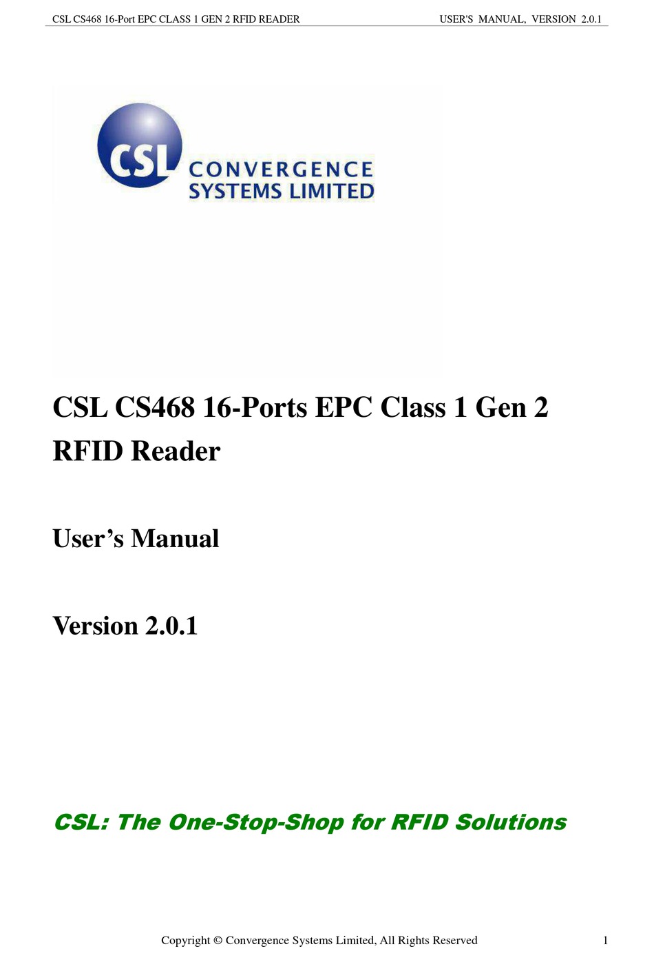 CSL CS468 USER MANUAL Pdf Download | ManualsLib