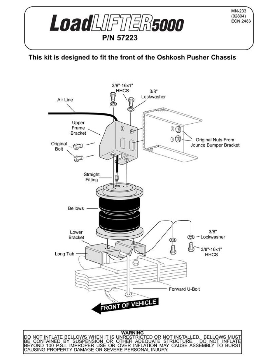 AIR LIFT LOADLIFTER 5000 MANUAL Pdf Download ManualsLib