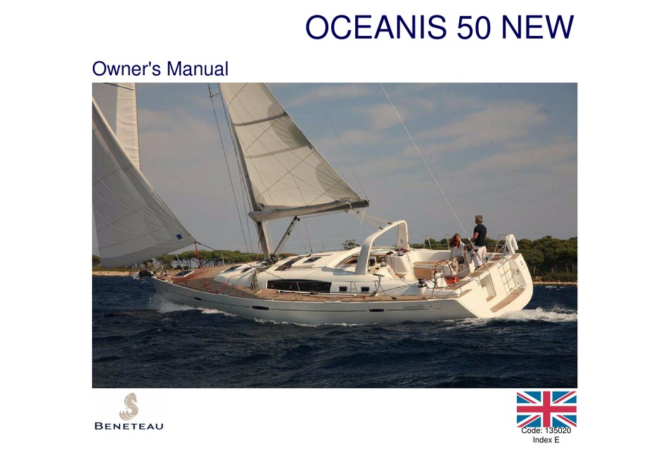 Beeau Oceanis 50 New Owner S Manual Pdf Download Manualslib