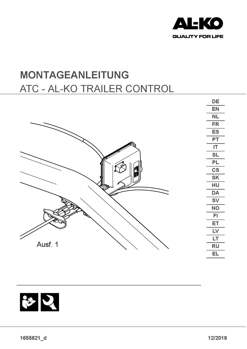 ALKO ATC TRAILER CONTROL INSTALLATION INSTRUCTIONS MANUAL Pdf Download