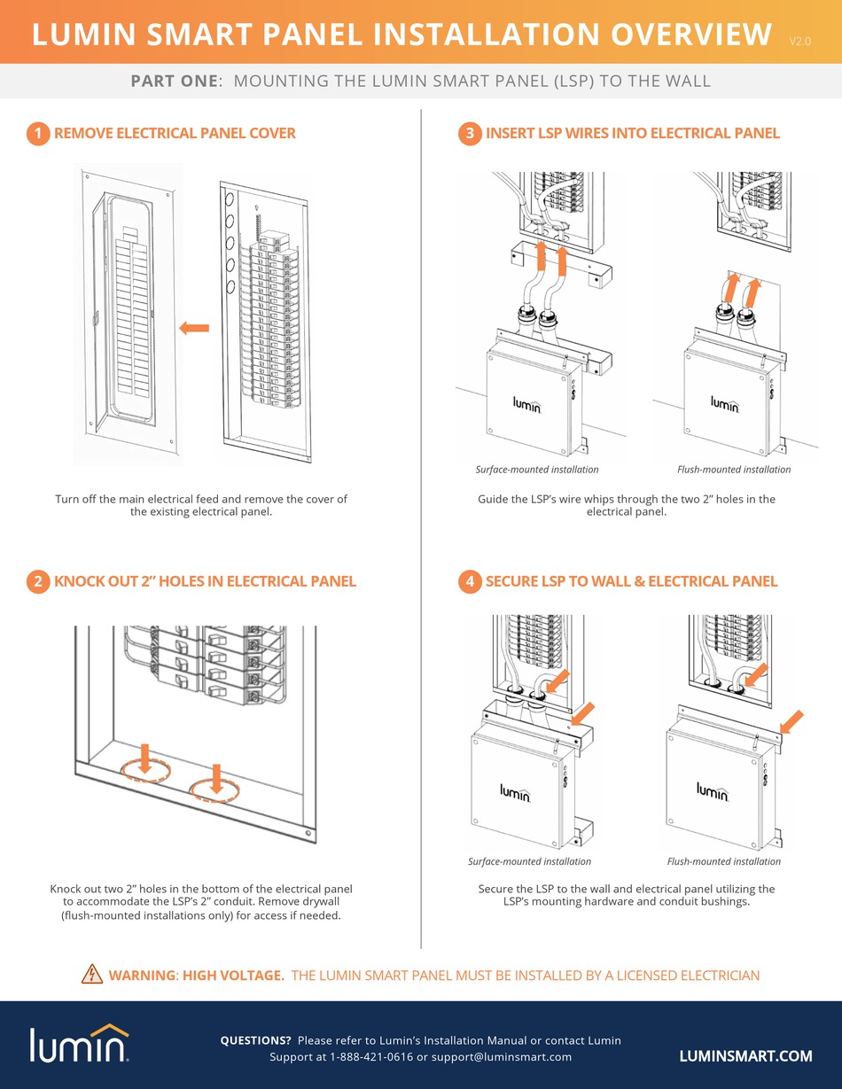 LUMIN LSP INSTALLATION OVERVIEW Pdf Download ManualsLib