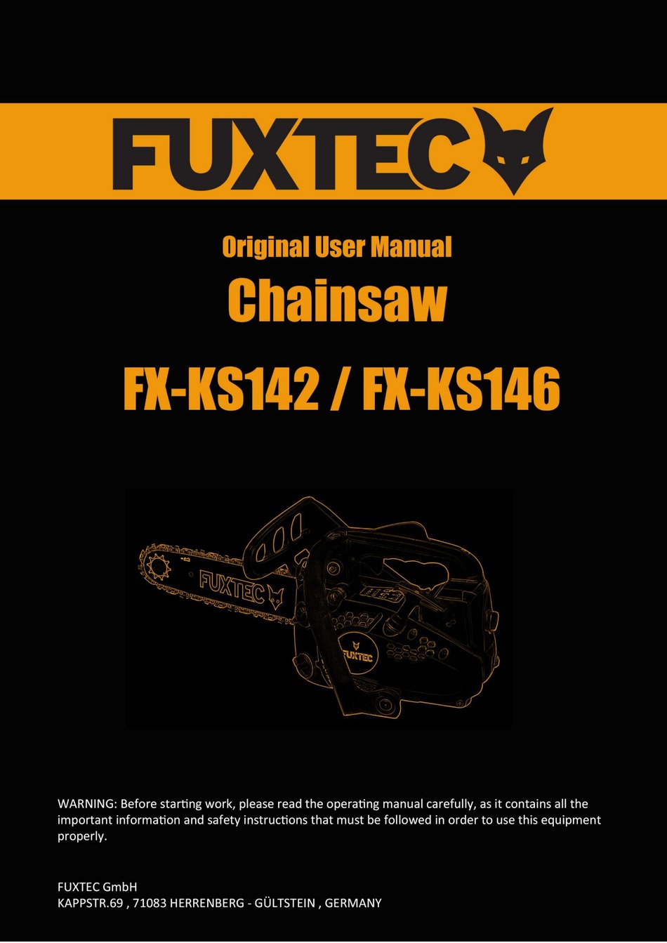 Choke Choke Lever for FUXTEC fx-ks142 Chainsaw