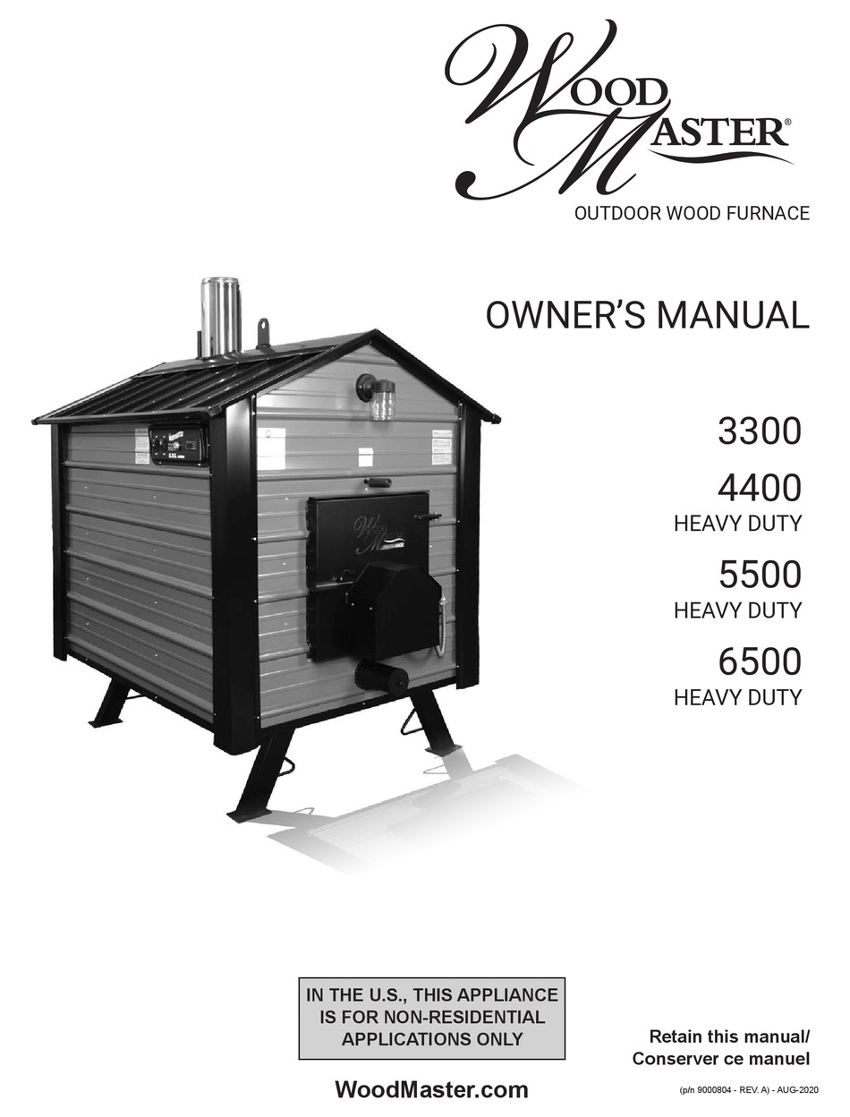 WOOD MASTER 3300 OWNER