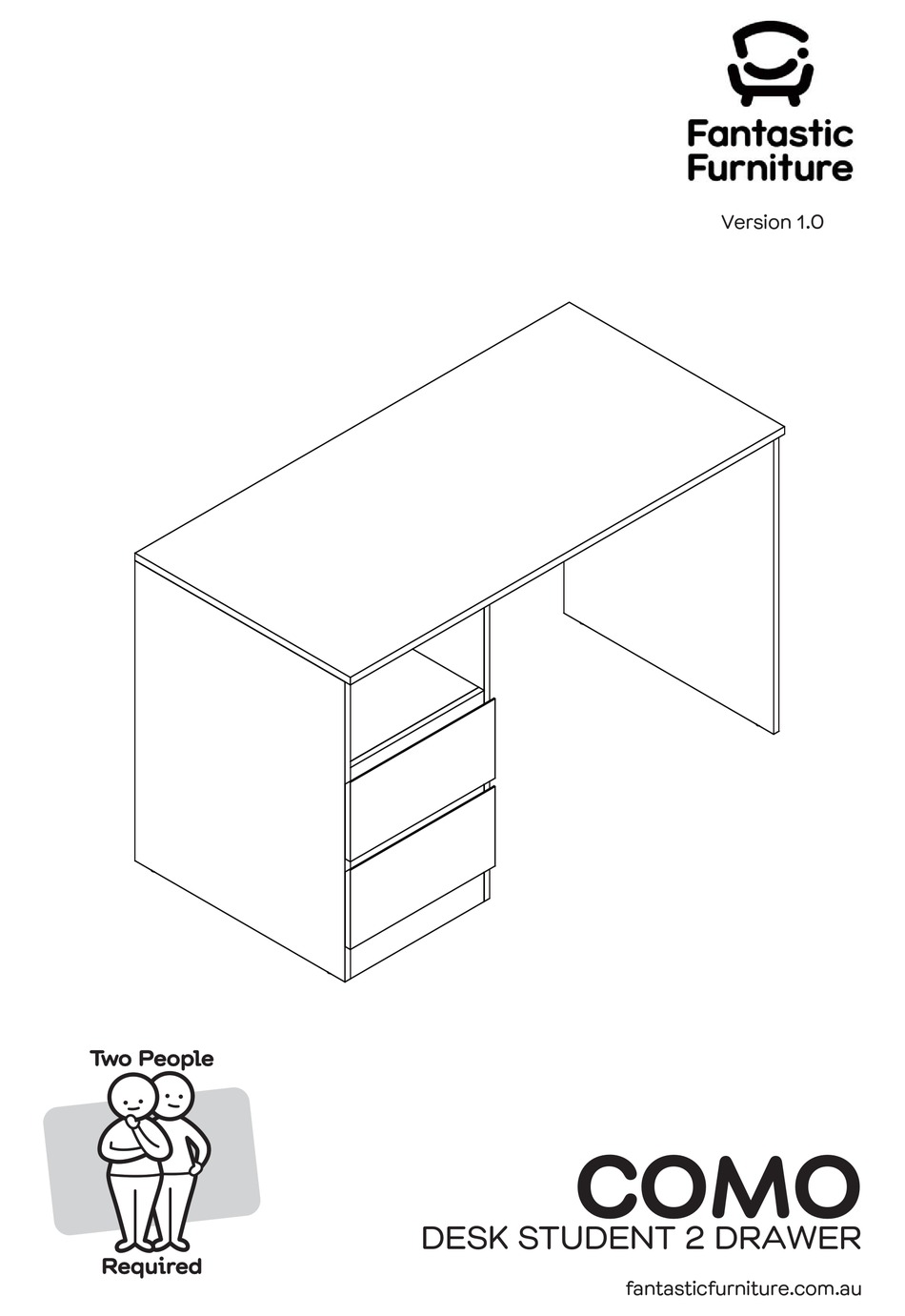 Fantastic Furniture Como Manual Pdf, Como Queen Bed Assembly Instructions