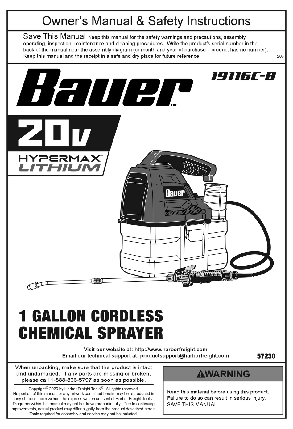 bauer backpack harbor freight