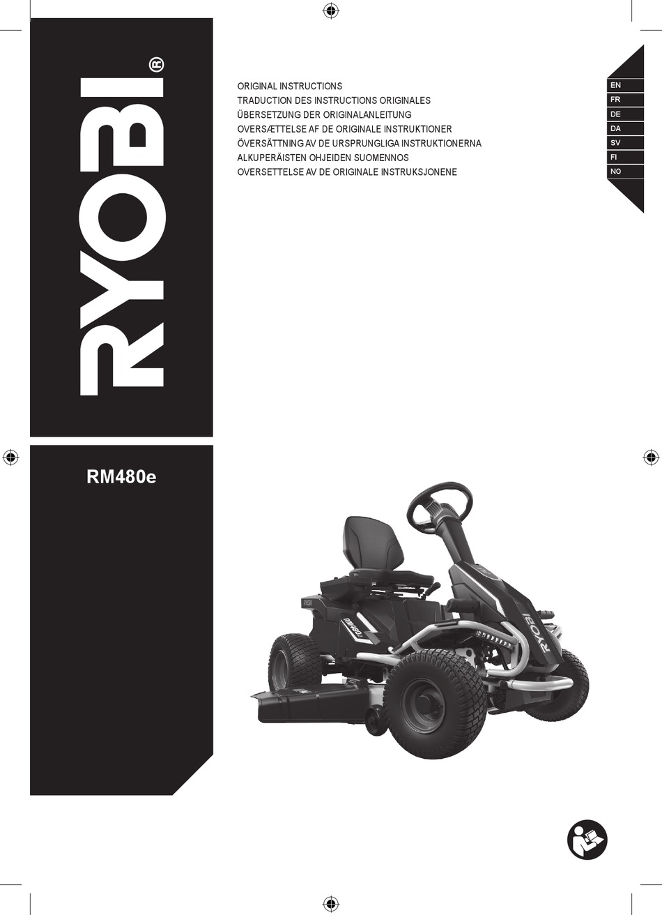 RYOBI RM480E ORIGINAL INSTRUCTIONS MANUAL Pdf Download ManualsLib