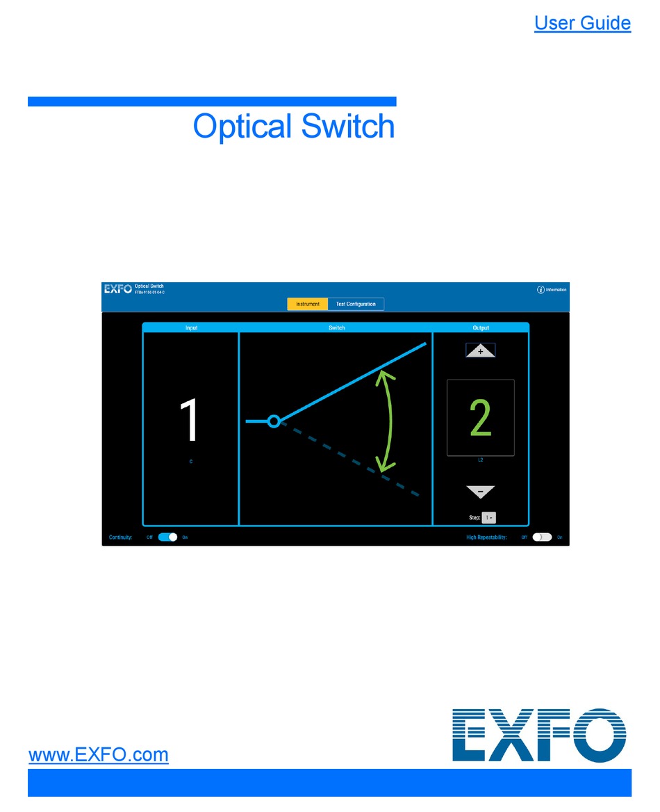 EXFO FTBX-9110 USER MANUAL Pdf Download | ManualsLib