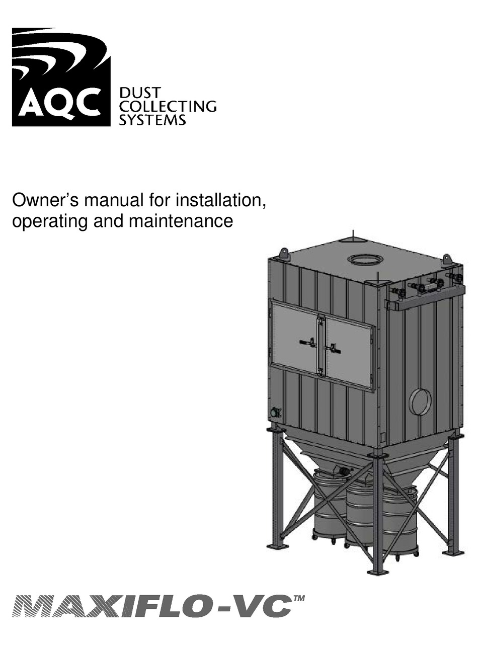 AQC MAXIFLO-VC OWNER'S MANUAL Pdf Download | ManualsLib
