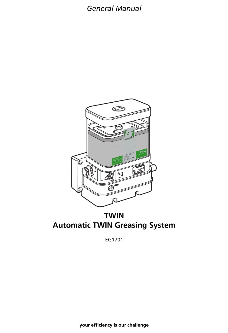 Groeneveld Twin General Manual Pdf Download Manualslib