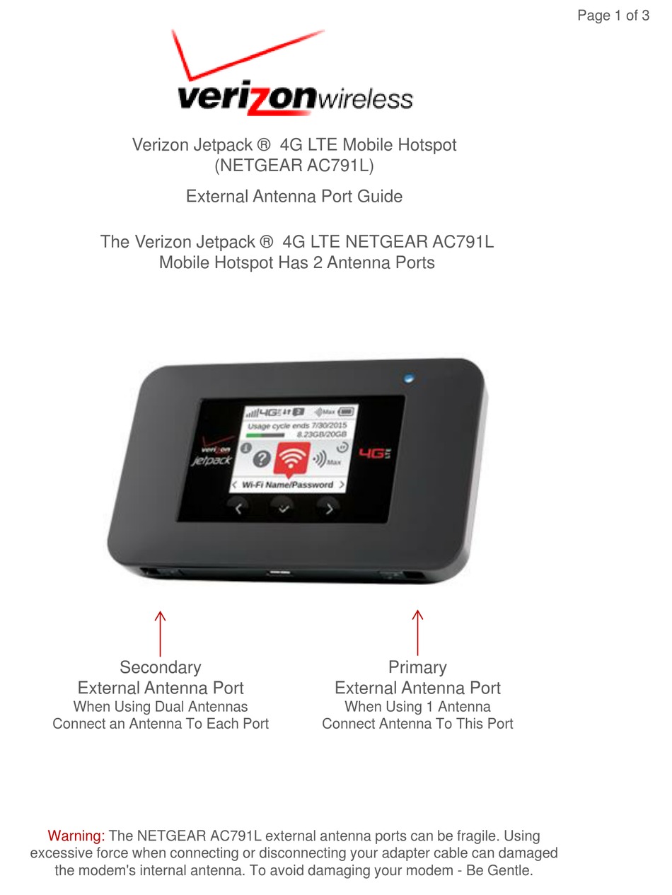 verizon mifi 4510l manual pdf