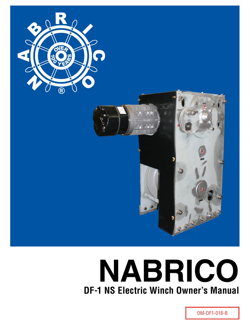 NABRICO DF1 SERIES OWNER'S MANUAL Pdf Download ManualsLib
