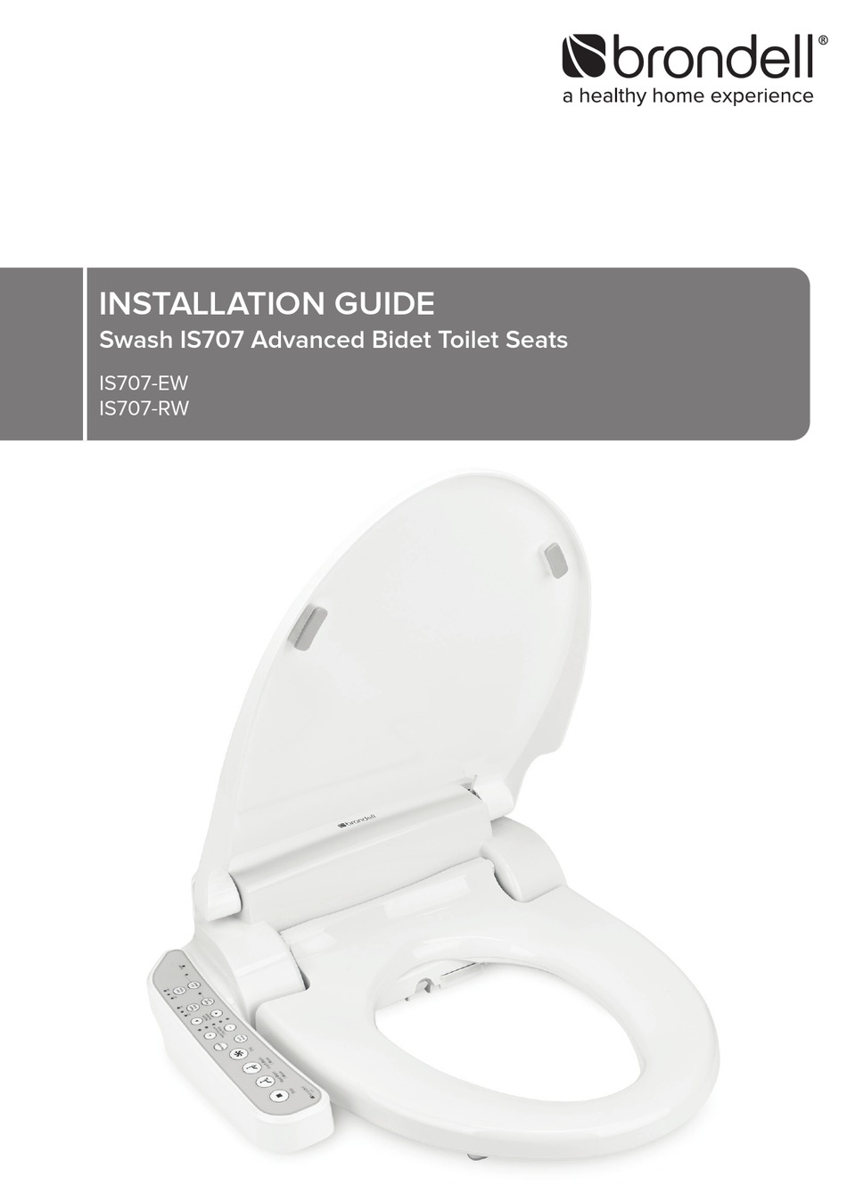 BRONDELL SWASH IS707 INSTALLATION MANUAL Pdf Download ManualsLib