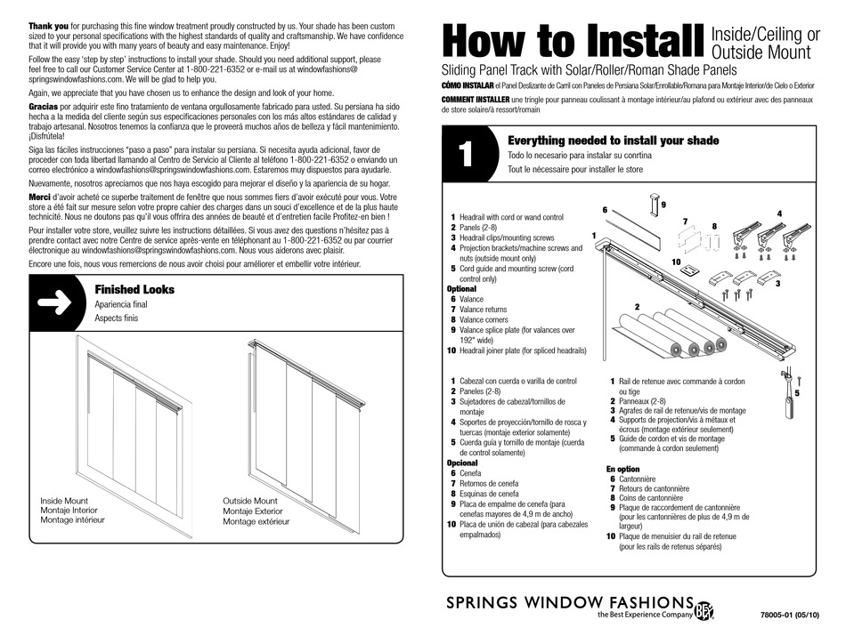 BEST EXPERIENCE SPRINGS WINDOW FASHIONS SLIDING PANEL TRACK HOW TO