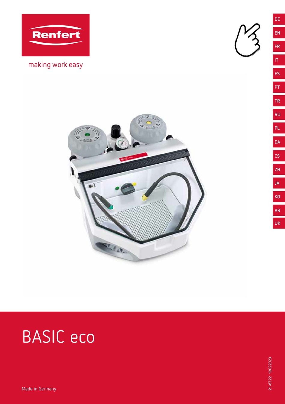 RENFERT BASIC ECO TRANSLATION OF THE ORIGINAL INSTRUCTIONS FOR USE Pdf