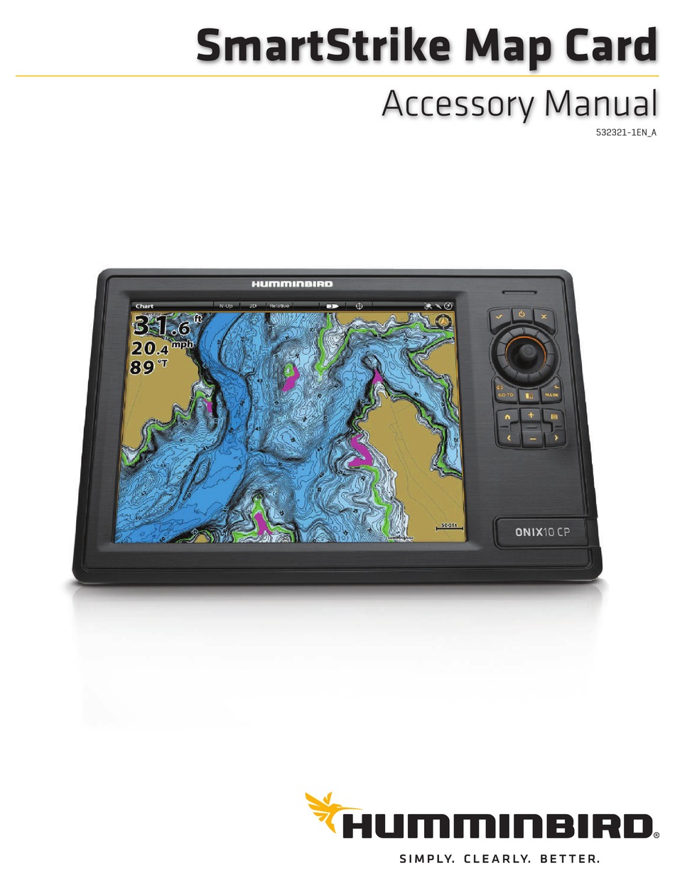 HUMMINBIRD SMARTSTRIKE MAP CARD ACCESSORY MANUAL Pdf Download ManualsLib