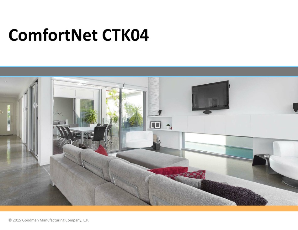 COMFORTNET CTK04 MANUAL Pdf Download | ManualsLib