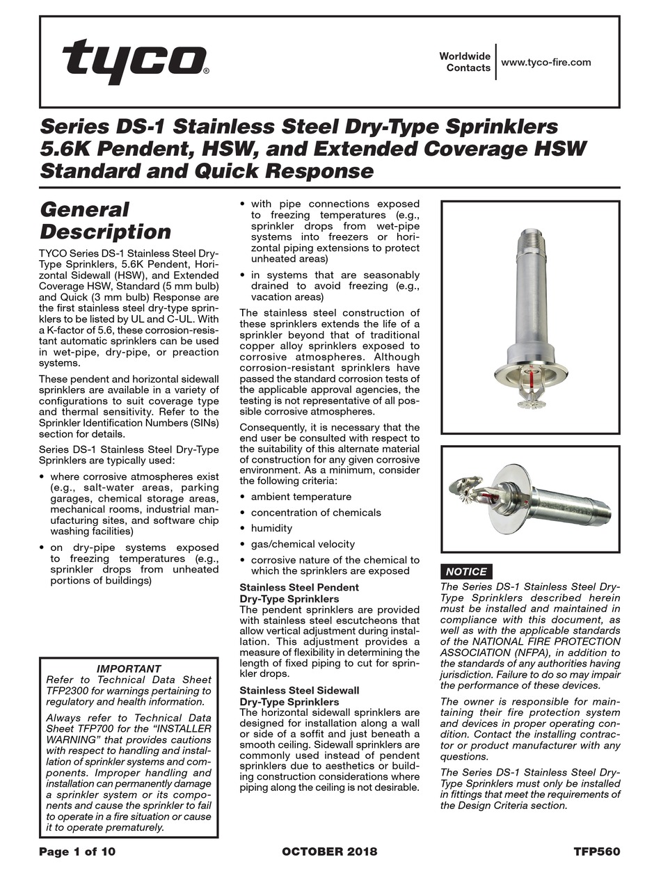 JOHNSON CONTROLS TYCO DS1 SERIES MANUAL Pdf Download ManualsLib