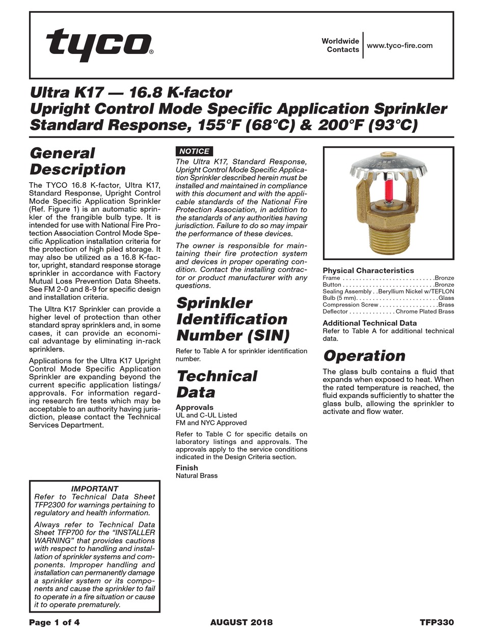 JOHNSON CONTROLS TYCO ULTRA K17 MANUAL Pdf Download ManualsLib