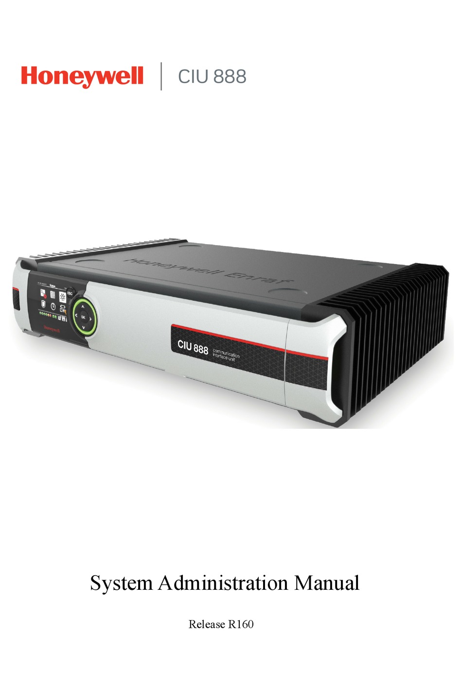 HONEYWELL ENRAF CIU 888 SYSTEM ADMINISTRATION MANUAL Pdf Download