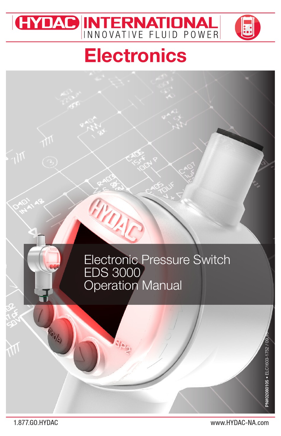 HYDAC EDS 3000 OPERATION MANUAL Pdf Download ManualsLib