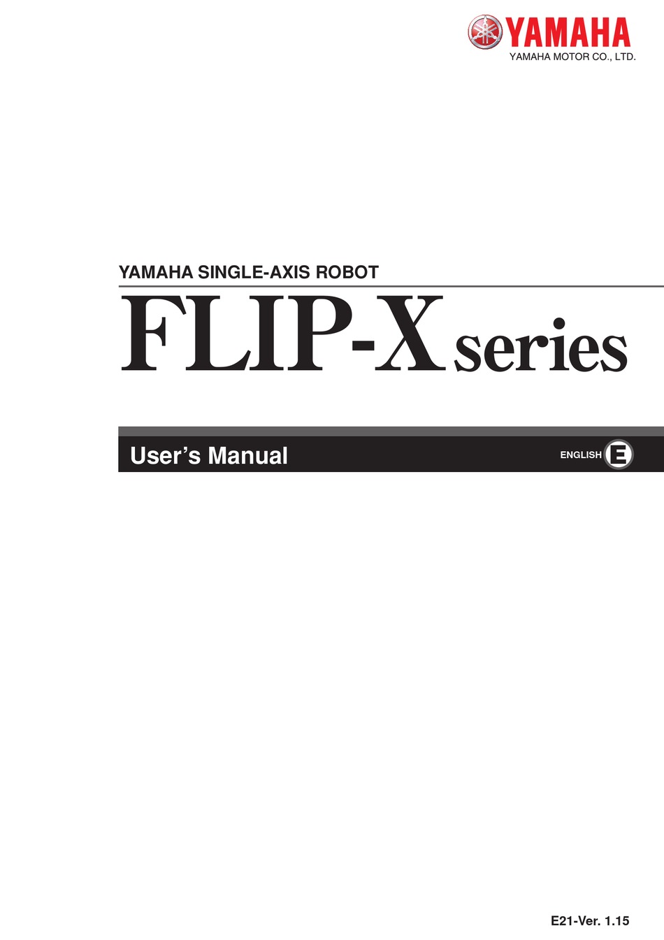 YAMAHA FLIPX SERIES USER MANUAL Pdf Download ManualsLib