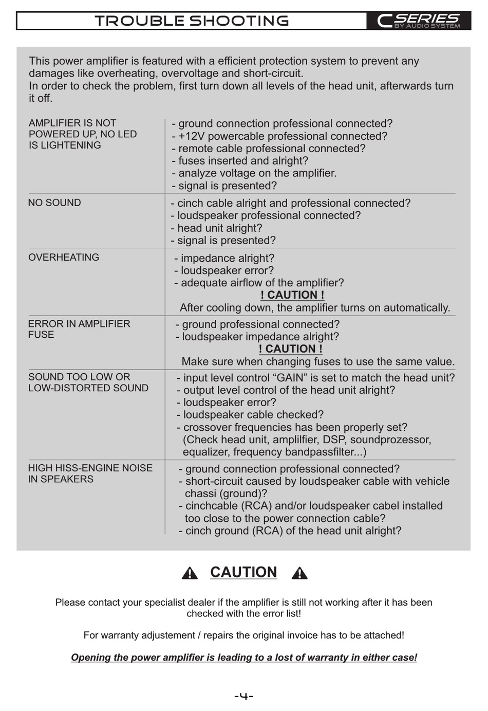audio-system-c-series-manual-pdf-download-manualslib