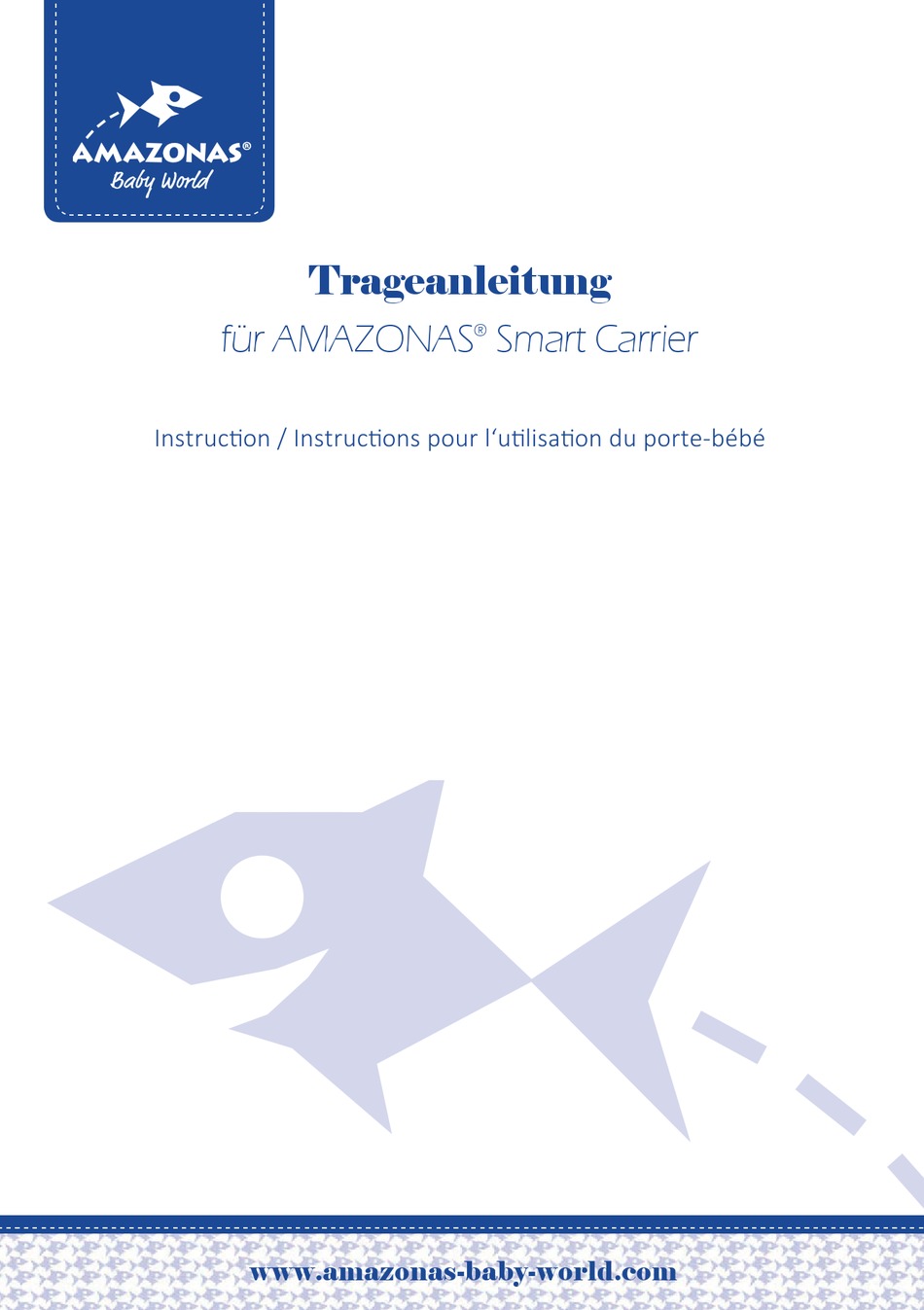 Amazonas Smart Carrier Instruction Pdf Download Manualslib