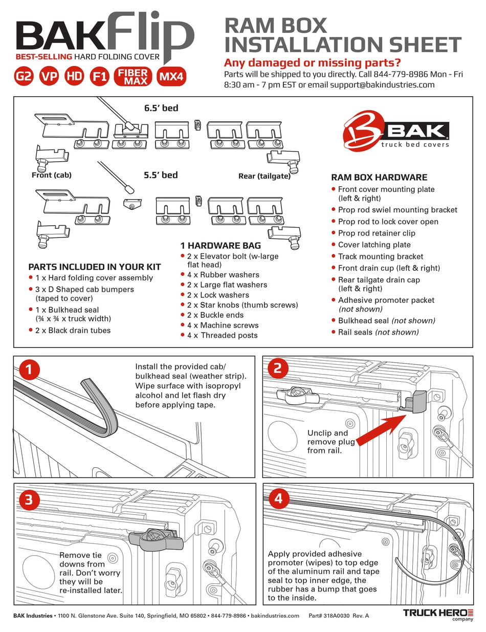 BAKFLIP VP INSTALLATION SHEET Pdf Download ManualsLib