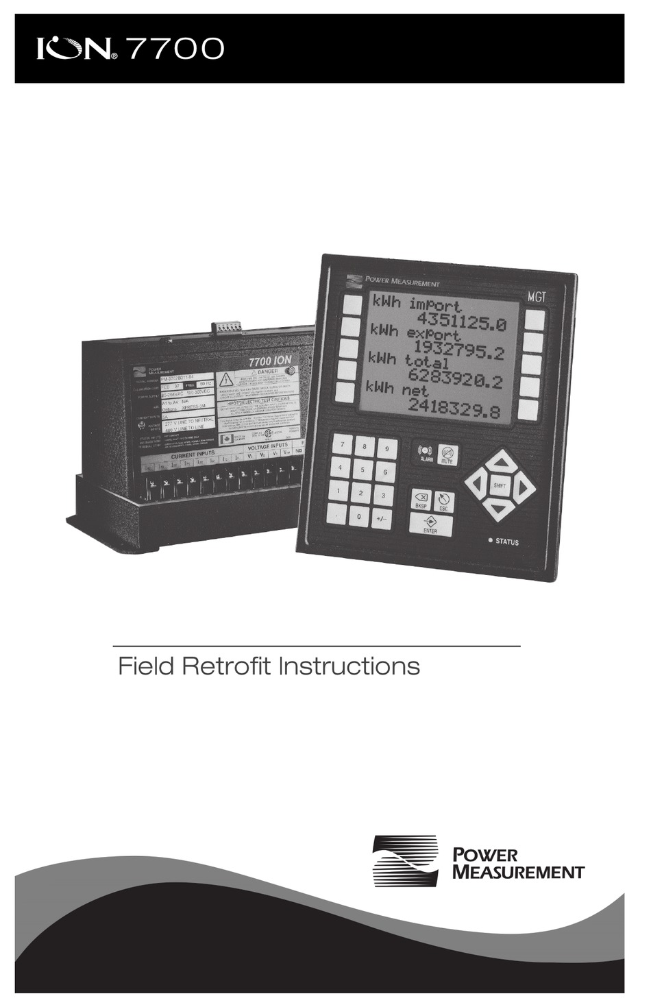 POWER MEASUREMENT ION 7700 INSTRUCTIONS MANUAL Pdf Download ManualsLib
