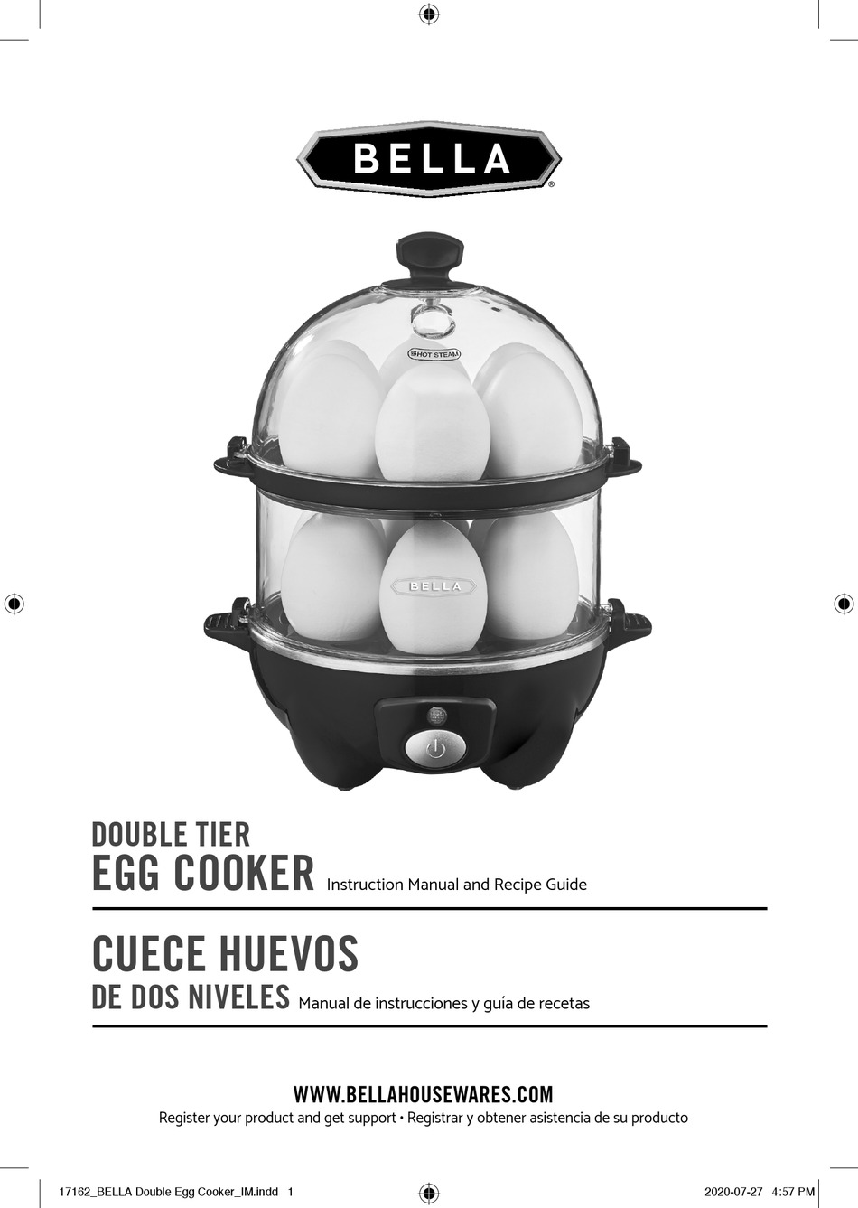 BELLA 17162 INSTRUCTION MANUAL AND RECIPE MANUAL Pdf Download ManualsLib