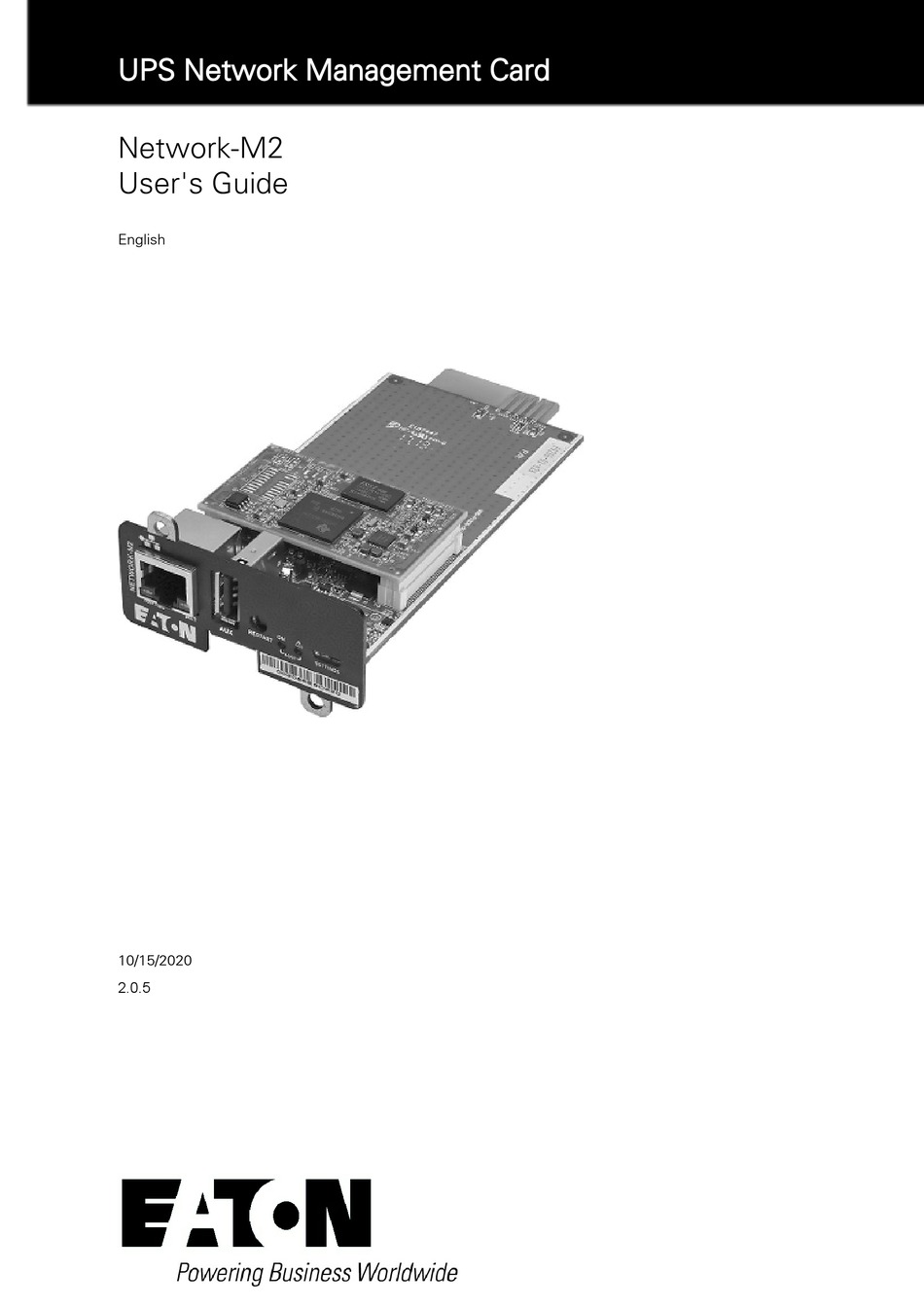 EATON NETWORKM2 USER MANUAL Pdf Download ManualsLib