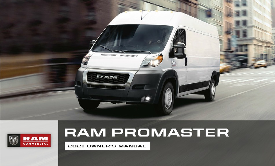 RAM PROMASTER 2021 OWNER