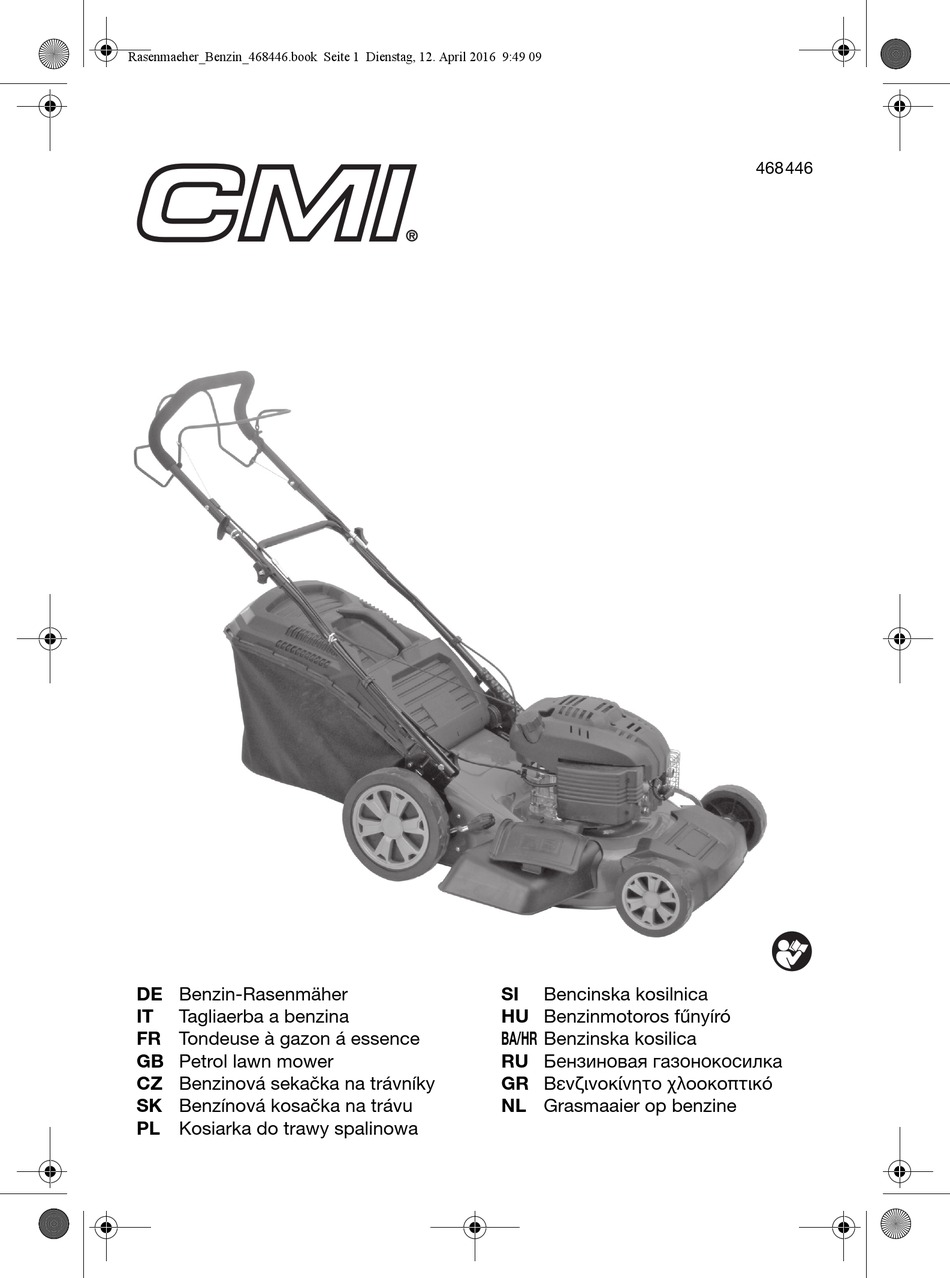CMI Tondeuse à essence CB-RM-46 A