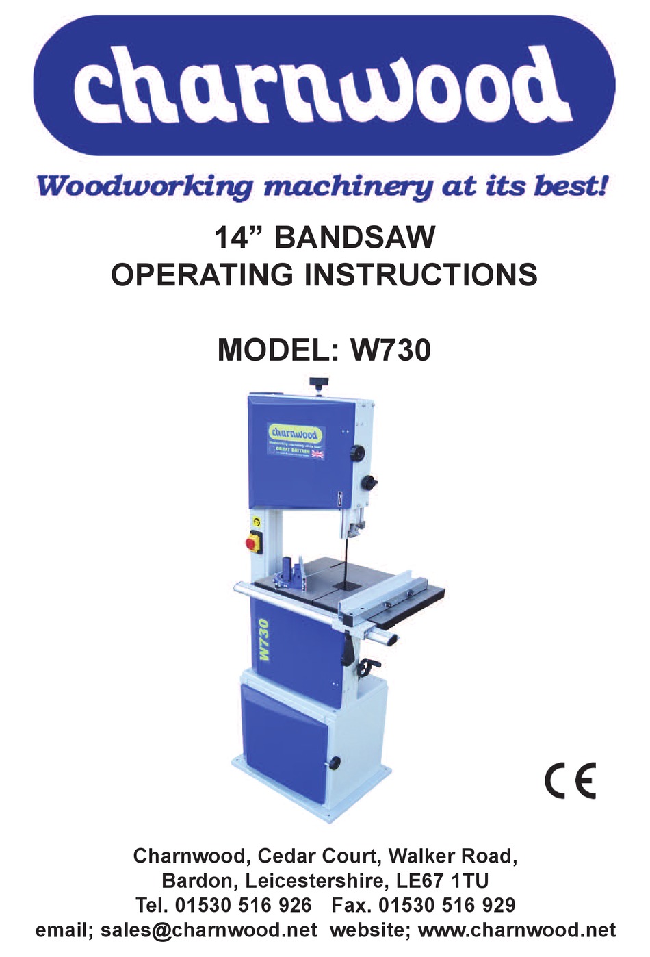 CHARNWOOD W730 OPERATING INSTRUCTIONS MANUAL Pdf Download ManualsLib