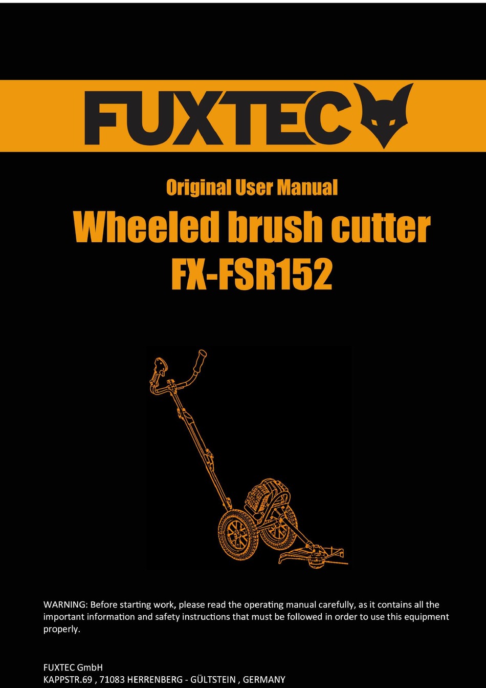 Original Kupplung aus Fuxtec FX-FSR152 mobile Motorsense