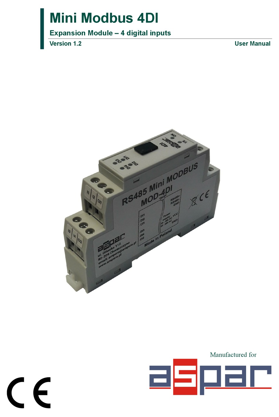 Modbus manual pdf