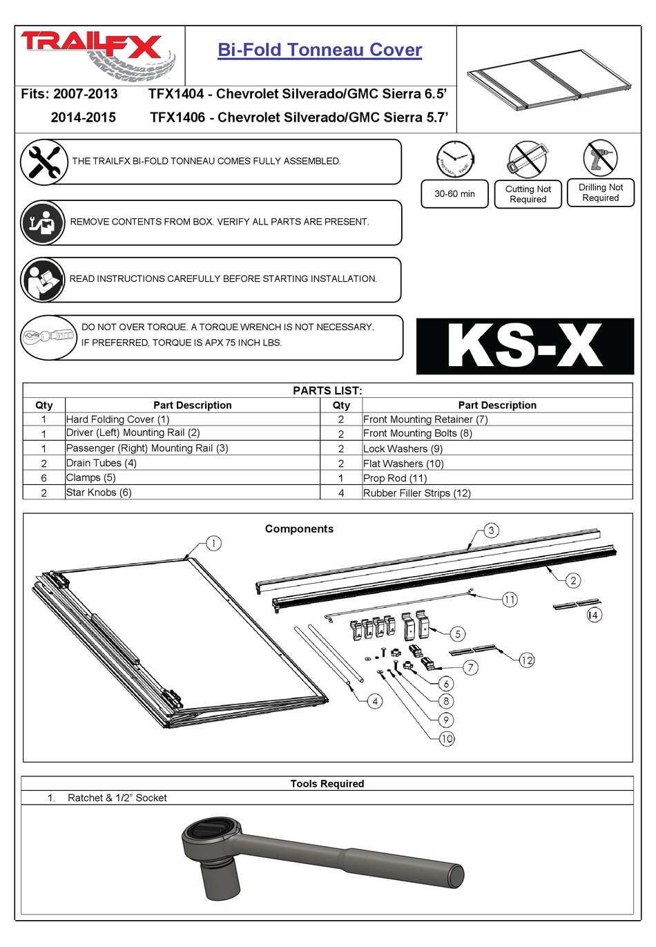 TRAILFX TFX1404 INSTALLATION INSTRUCTIONS MANUAL Pdf Download ManualsLib