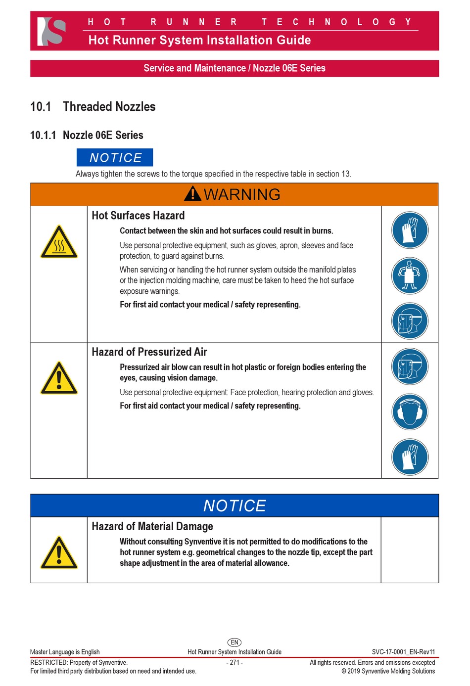 SYNVENTIVE 06E SERIES INSTALLATION MANUAL Pdf Download | ManualsLib