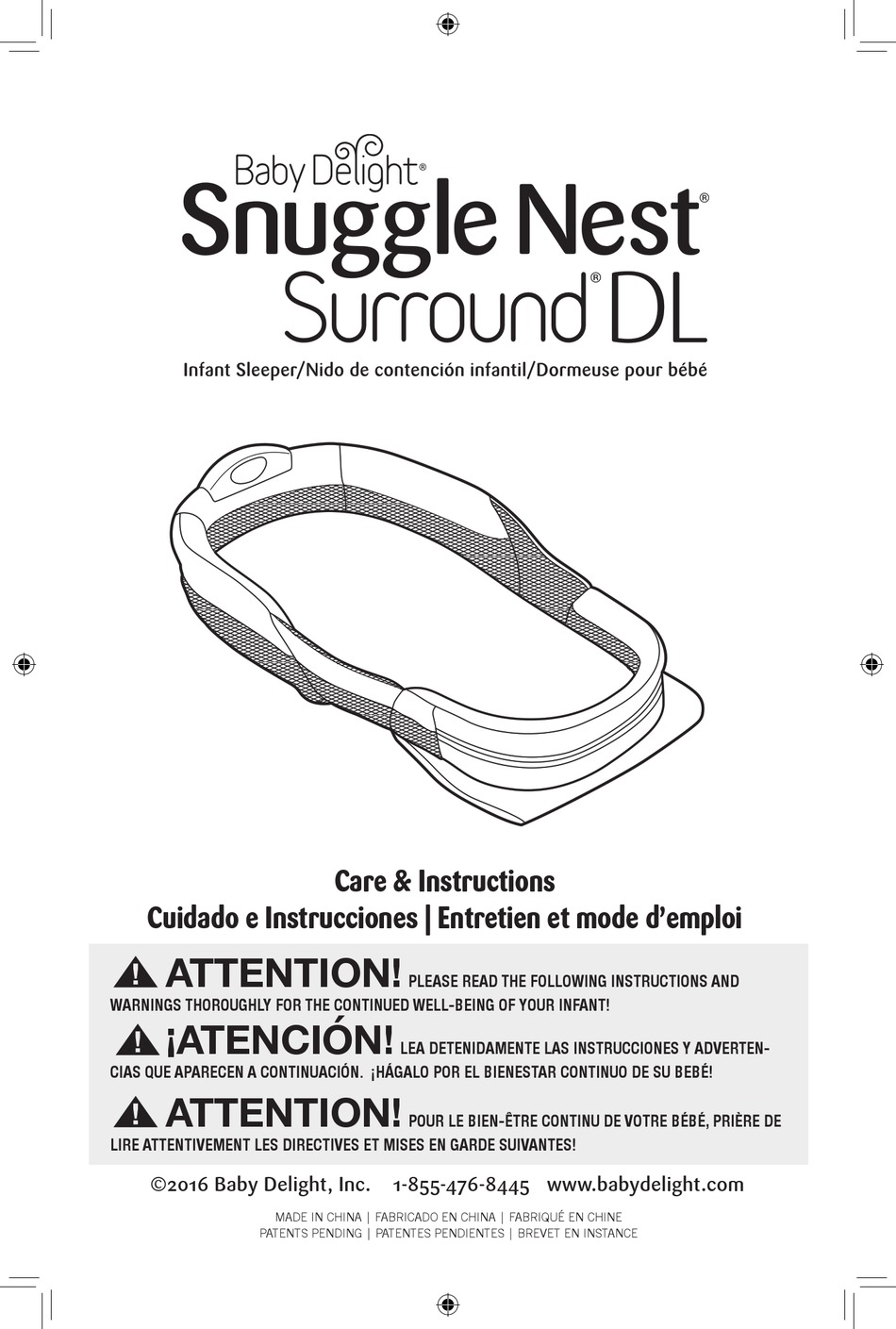 snuggle nest instructions