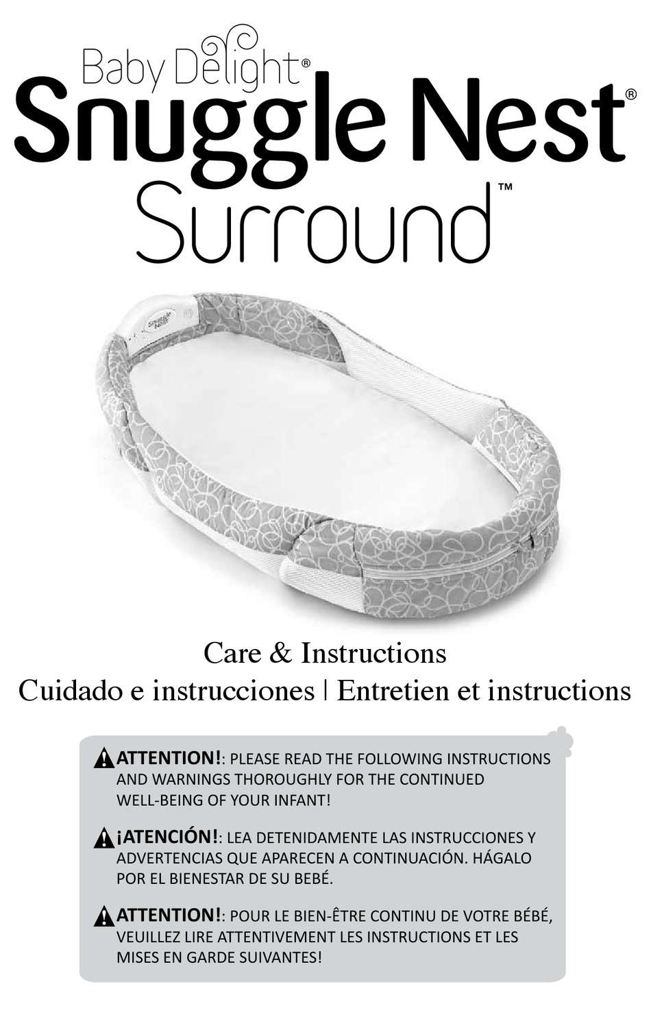 snuggle nest instructions