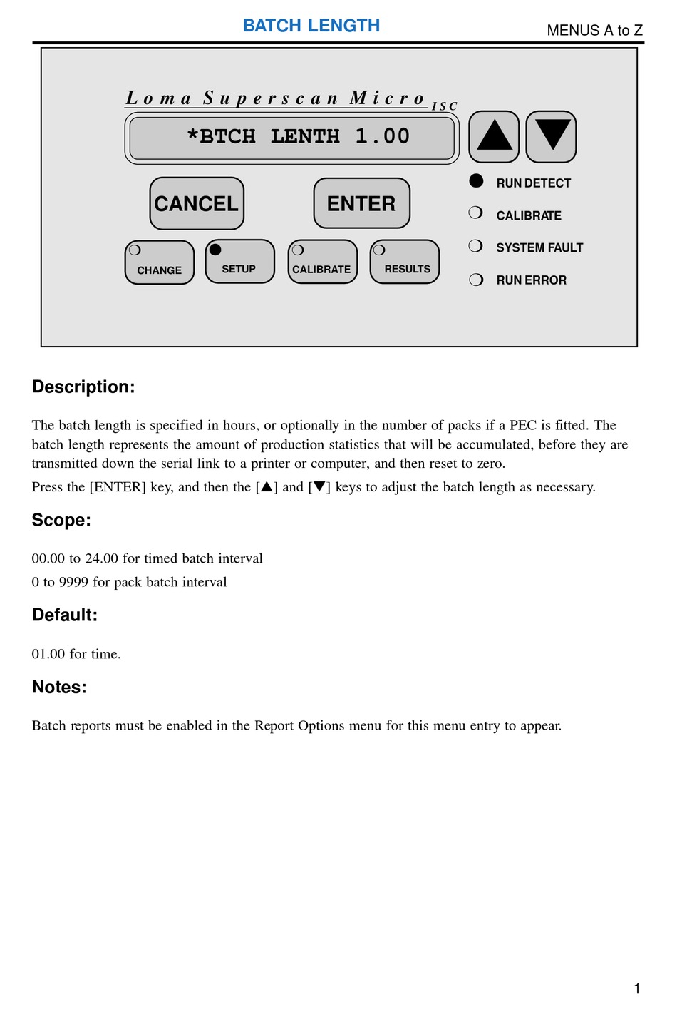 LOMA SUPERSCAN MICRO ISC MANUAL Pdf Download ManualsLib