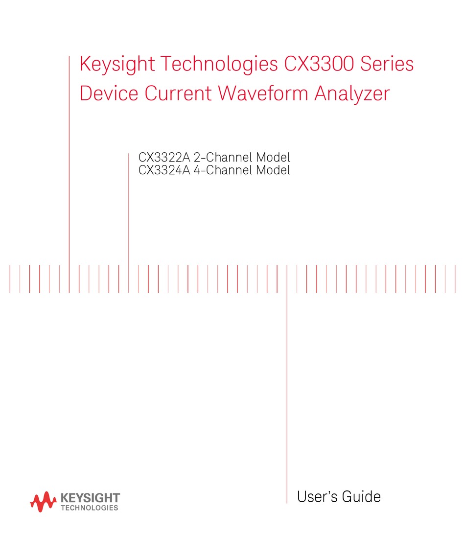 KEYSIGHT CX3300 SERIES USER MANUAL Pdf Download ManualsLib
