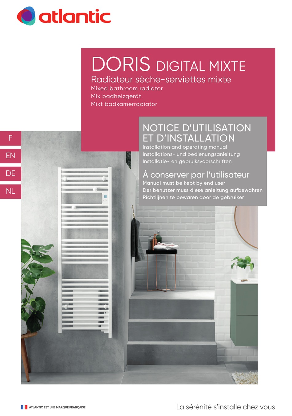 ATLANTIC DORIS DIGITAL MIXTE MANUAL Pdf Download | ManualsLib