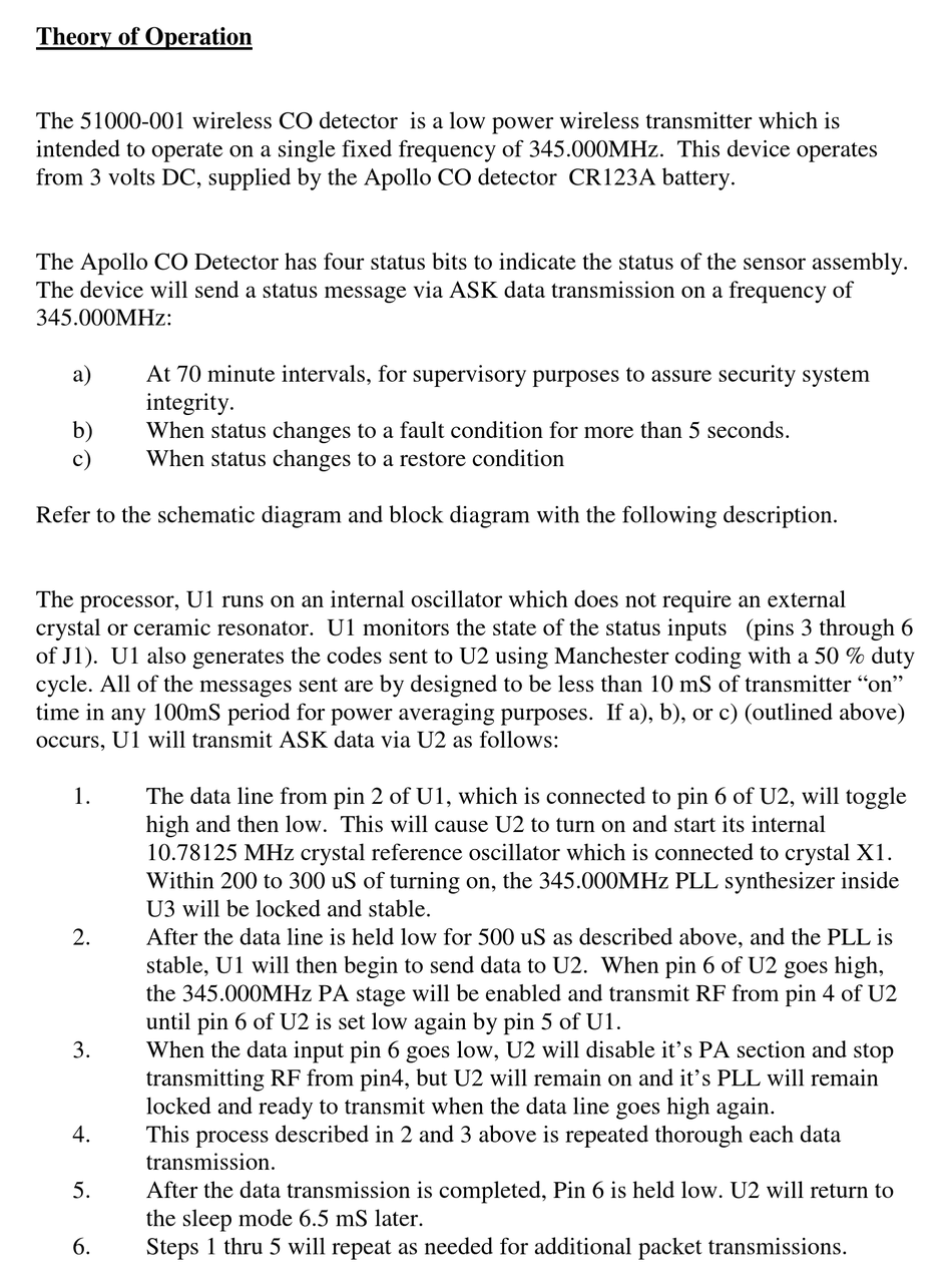 APOLLO 51000001 THEORY OF OPERATION Pdf Download ManualsLib